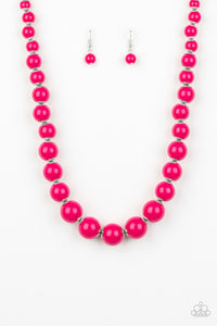 Paparazzi Everyday Eye Candy - Pink Necklace