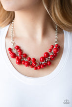 Load image into Gallery viewer, Paparazzi  Walk This BROADWAY- Red Necklace