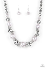 Load image into Gallery viewer, Paparazzi Hollywood HAUTE Spot - Silver Necklace