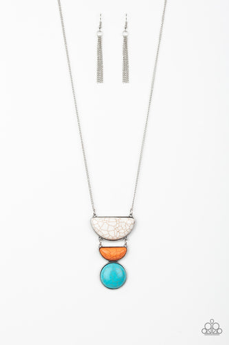 Paparazzi Desert Mason - Multi Necklace