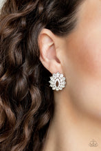 Load image into Gallery viewer, Paparazzi Brighten The Moment - White Earring