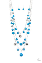 Load image into Gallery viewer, Paparazzi The Partygoer Blue Necklace