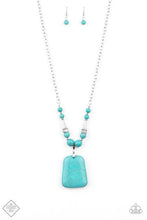 Load image into Gallery viewer, Paparazzi Sandstone Oasis Blue Necklace