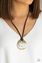 Load image into Gallery viewer, Paparazzi Clean Slate - Brass Urban Necklace