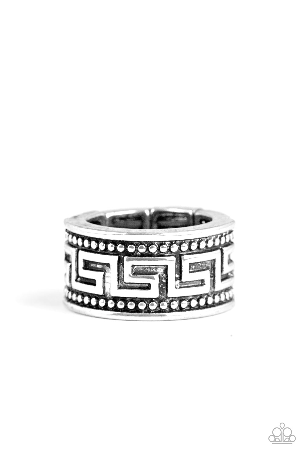 Paparazzi Men's Tycoon Tribe - Silver Ring