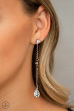 Load image into Gallery viewer, Paparazzi When It REIGNS - White Earrings