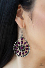 Load image into Gallery viewer, Paparazzi Free to Roam Purple Earring