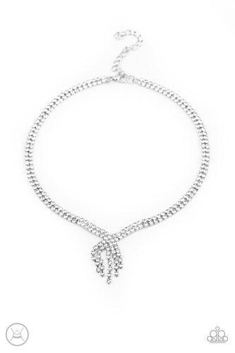 Paparazzi Ante Up White Choker