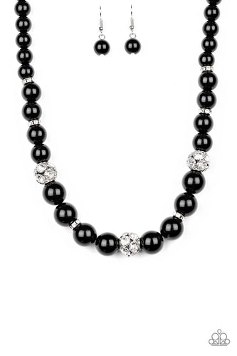 Paparazzi Rich Girl Refinement - Black Necklace