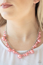 Load image into Gallery viewer, Paparazzi Uptown Pearls - Orange Necklace