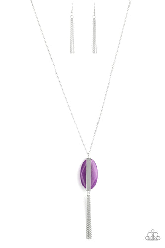 Paparazzi Tranquility Trend - Purple Necklace