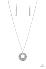 Load image into Gallery viewer, Paparazzi Glitzy Glow - Silver Necklace
