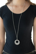 Load image into Gallery viewer, Paparazzi Glitzy Glow - Silver Necklace