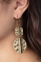 Load image into Gallery viewer, Paparazzi Lure Allure - Brass Earrings