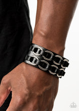 Load image into Gallery viewer, Paparazzi Throttle It Out - Black Bracelet