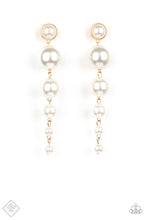 Load image into Gallery viewer, Paparazzi Living a WEALTHY Lifestyle Gold Post Earring - October 20 Fashion Fix