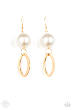 Load image into Gallery viewer, Paparazzi Big Spender Shimmer - Gold Earrings