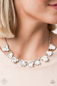 Paparazzi BLING to Attention - White Necklace - Fashion Fix September 2020