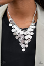Load image into Gallery viewer, Paparazzi Spotlight Ready Silver Necklace - Fashion Fix - February 2021