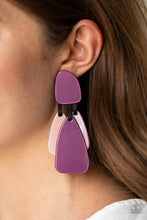 Load image into Gallery viewer, Paparazzi All FAUX One - Purple Earrings