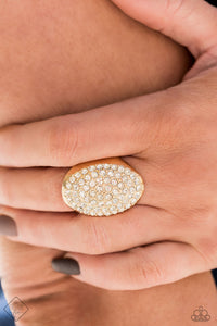 Paparazzi Test Your LUXE - Gold Ring- December 2020 Fashion Fix