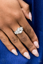 Load image into Gallery viewer, Paparazzi Happily Ever Eloquent White Ring-Fashion Fix-May 2021
