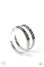 Load image into Gallery viewer, Paparazzi More To Love - Silver Hoop Earring - Fashion Fix - March 2021