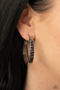 Paparazzi More To Love - Silver Hoop Earring - Fashion Fix - March 2021