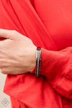 Load image into Gallery viewer, Paparazzi A Point Of Pride - Black Bracelet-Fashion Fix-May 2021