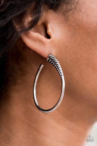 Paparazzi Fully Loaded - Silver Earrings