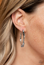 Load image into Gallery viewer, Paparazzi Coveted Curves - Silver Earring June Fashion Fix