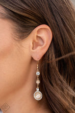Load image into Gallery viewer, Paparazzi Epic Elegance - Gold Earring June Fashion Fix