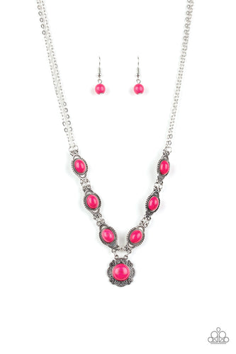 Paparazzi Desert Dreamin' Pink Necklace