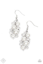 Load image into Gallery viewer, Paparazzi Fond of Baubles - White Earrings