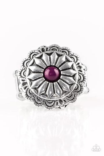 Paparazzi Daringly Daisy - Purple Ring