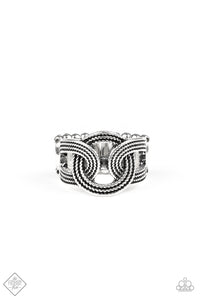 Paparazzi Join Forces Silver Ring