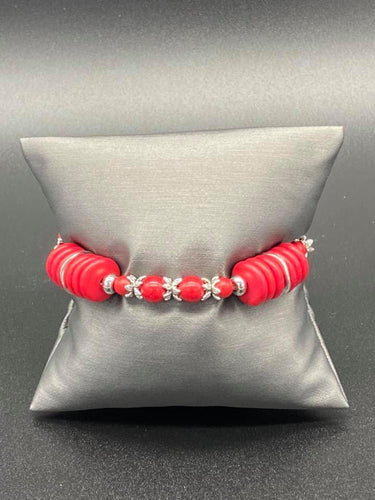 Paparazzi Sagebrush Serenade Red Bracelet