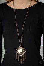 Load image into Gallery viewer, Paparazzi Sandstone Solstice Copper Necklace