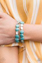 Load image into Gallery viewer, Paparazzi Simply Sedimentary Blue Bracelet