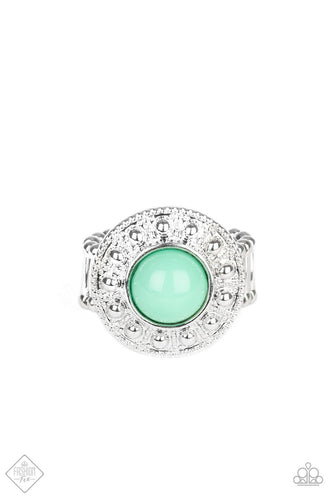 Paparazzi Treasure Chest Shimmer - Green Ring