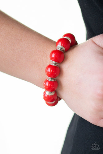 Paparazzi Candy Shop Sweetheart Bracelet - Red