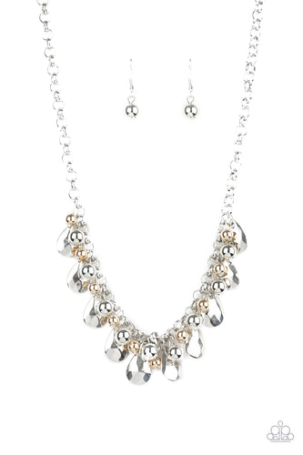 Paparazzi Stage Stunner - Silver Necklace