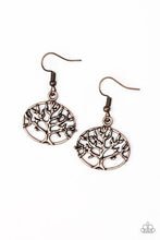 Load image into Gallery viewer, Paparazzi Dream TREEHOUSE - Copper Earring