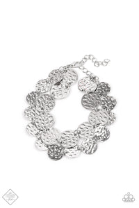 Paparazzi Rooted To The SPOTLIGHT - Silver Bracelet - Fashion Fix - February 2021