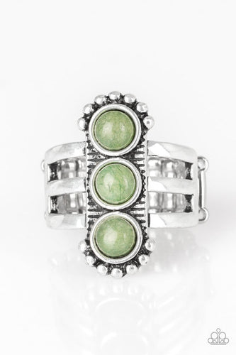 Paparazzi Rio Trio - Green Ring